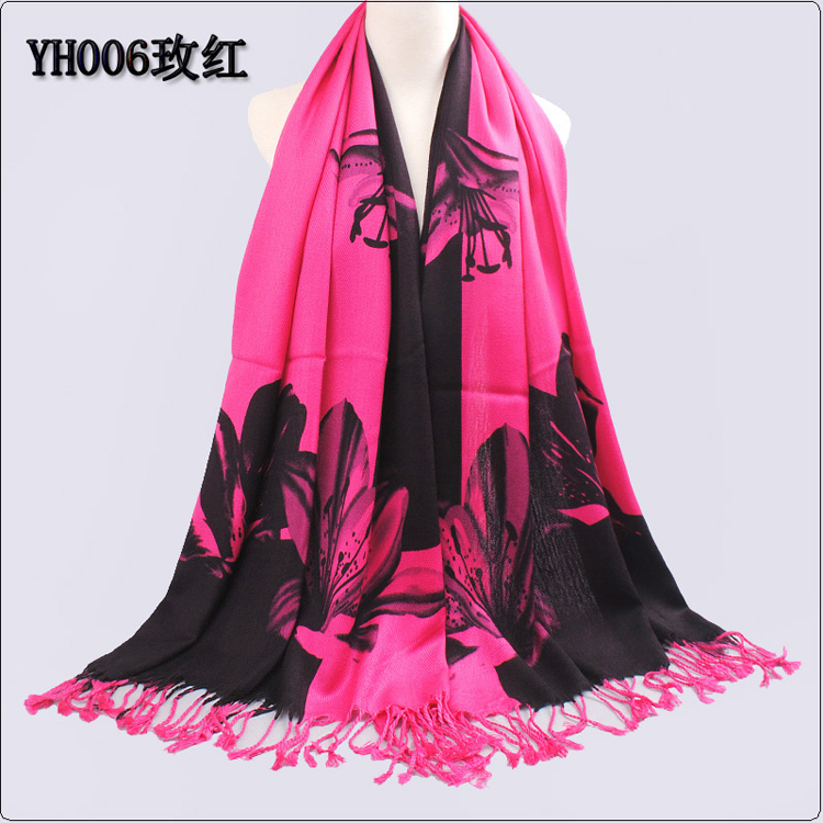 Cotton scarf women warm shawl