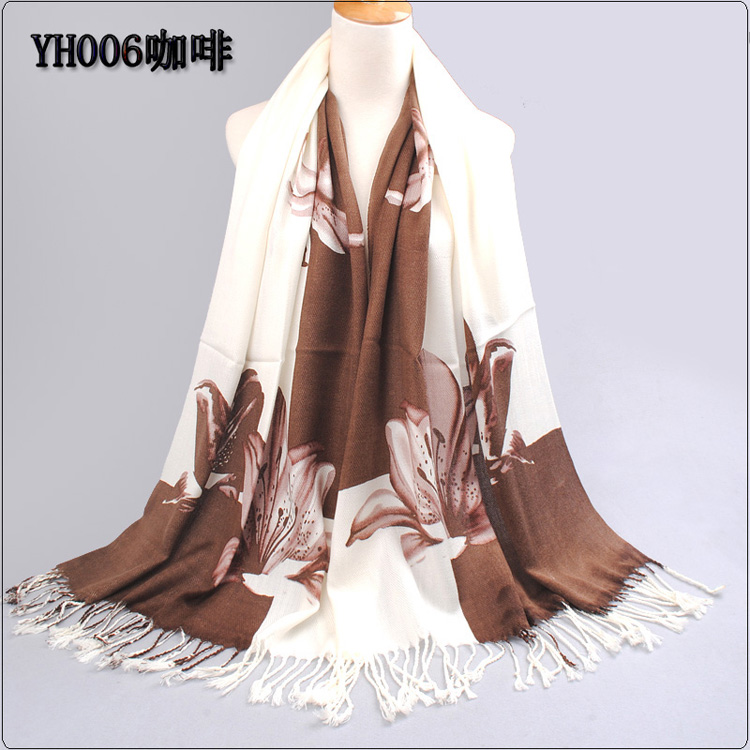 Cotton scarf women warm shawl