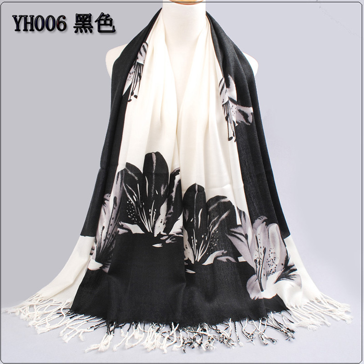 Cotton scarf women warm shawl