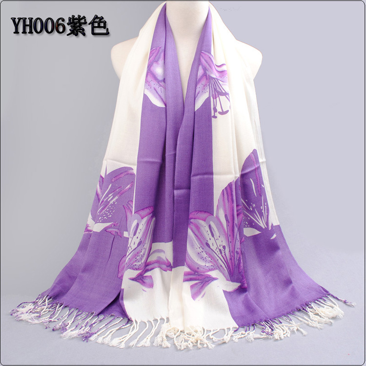 Cotton scarf women warm shawl