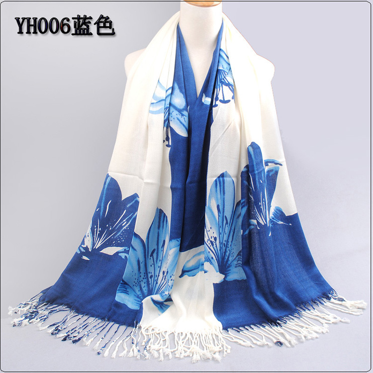 Cotton scarf women warm shawl