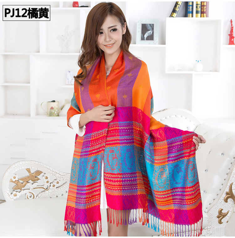 Long scarf women warm scarf