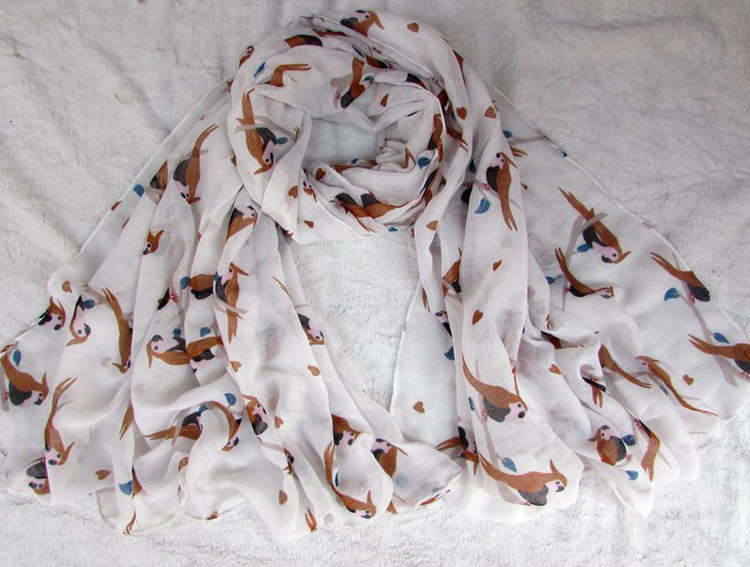 Women jewelry animal scarves