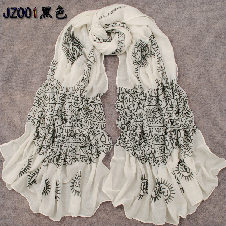 Oversized scarves cotton shawls