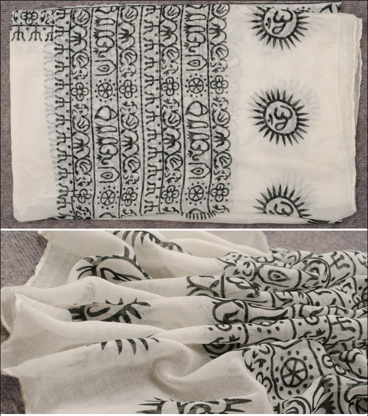 Oversized scarves cotton shawls