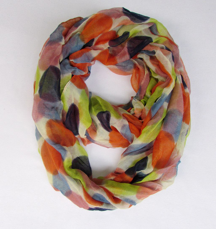 Silk polka dot scarf wholesale 