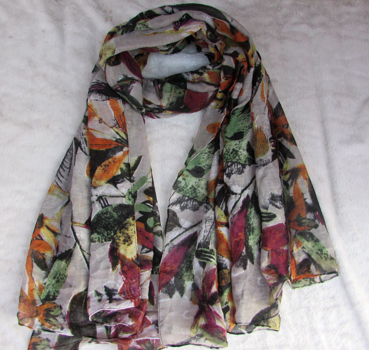 Embroidered scarves wholesale