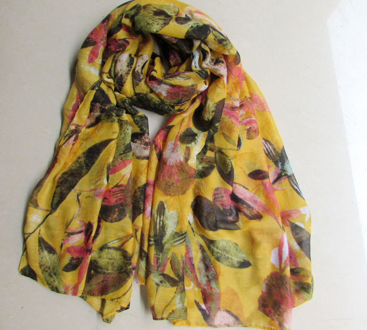 Embroidered scarves wholesale