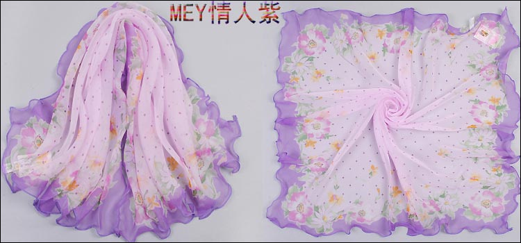 Wholesale silk neck scarf