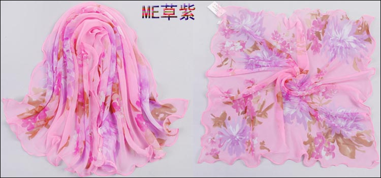 Wholesale silk neck scarf