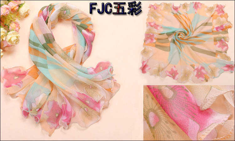 Wholesale silk neck scarf