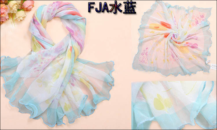 Wholesale silk neck scarf