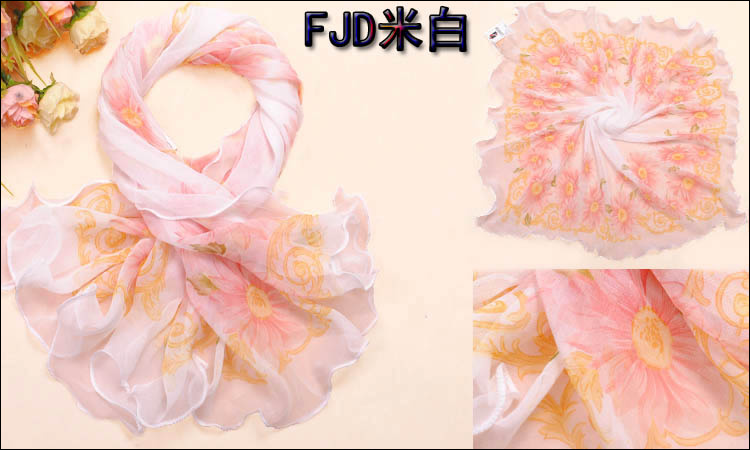 Wholesale silk neck scarf