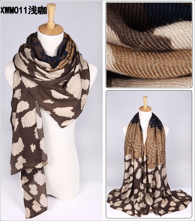 Cotton printed scarf wholesale