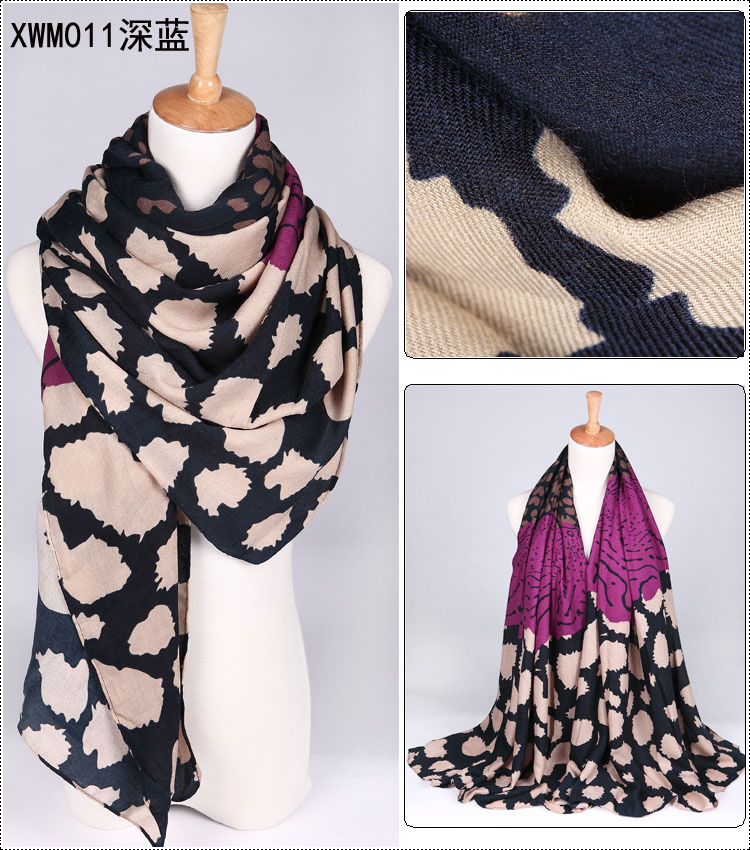 Cotton printed scarf wholesale