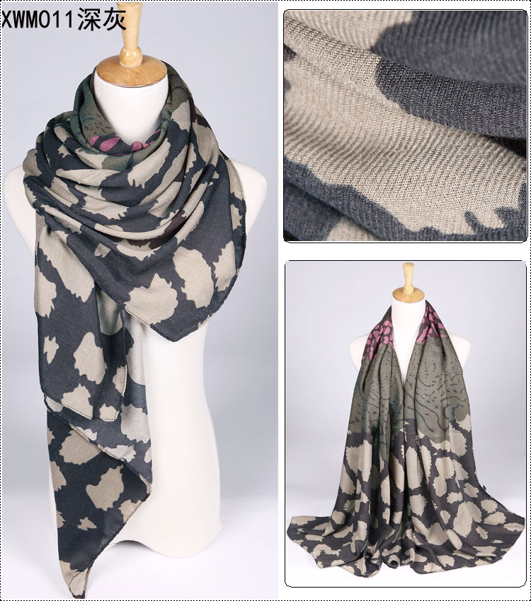 Cotton printed scarf wholesale