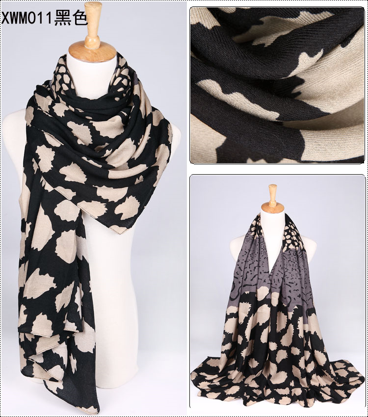 Cotton printed scarf wholesale