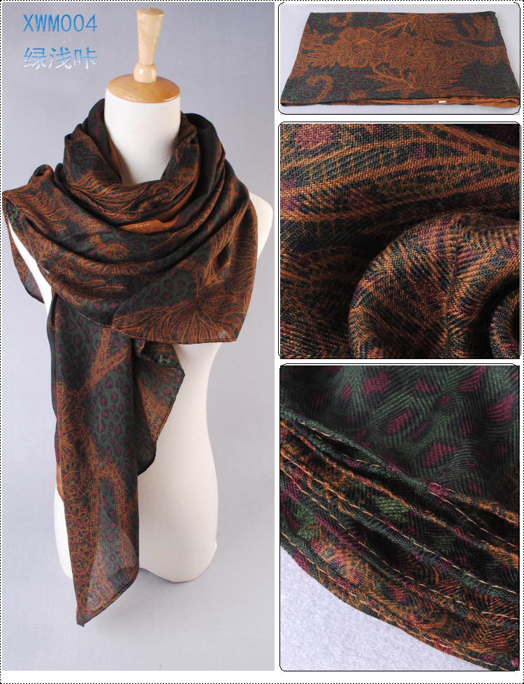 Floral scarf women wholesale