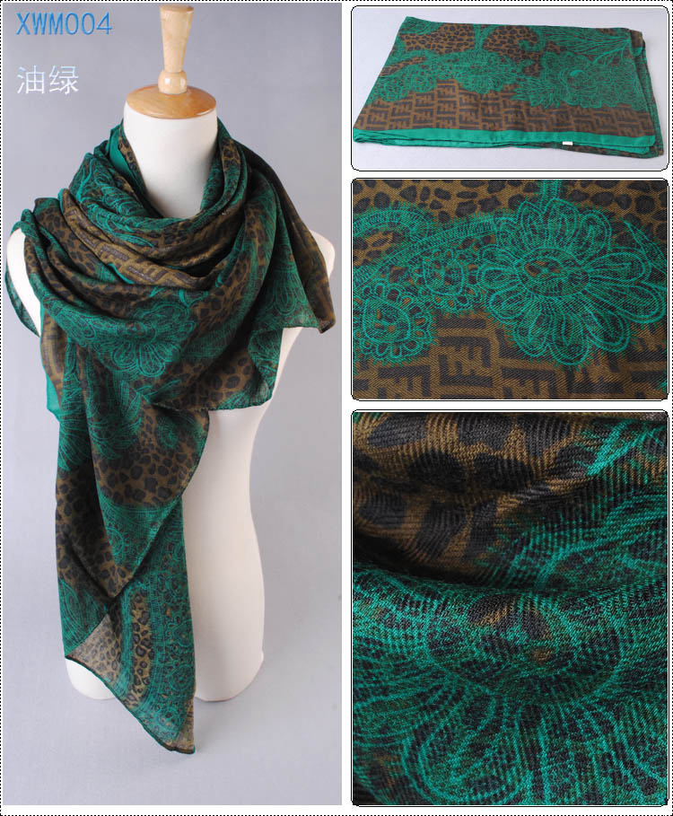 Floral scarf women wholesale