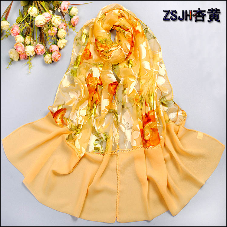 Wholesale silk satin scarf