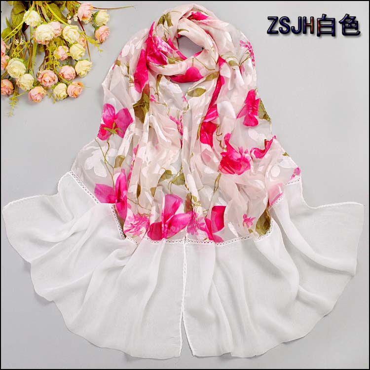 Wholesale silk satin scarf