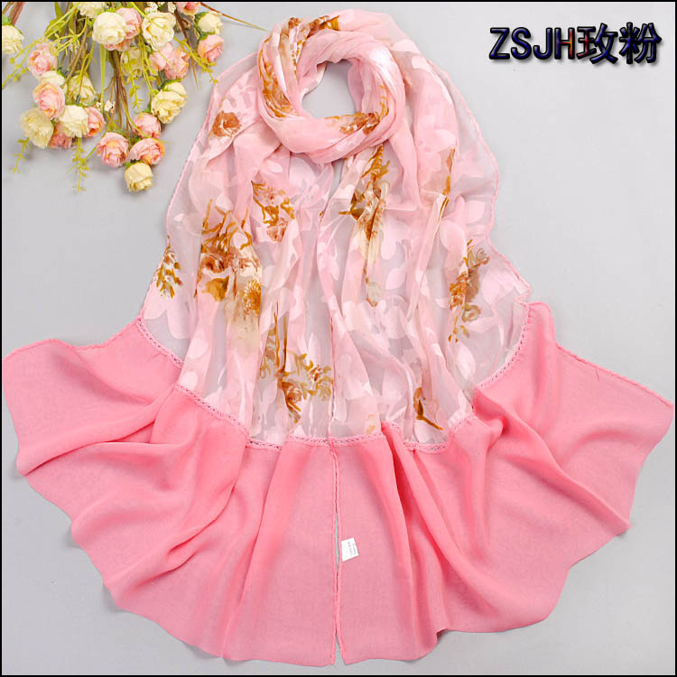 Wholesale silk satin scarf