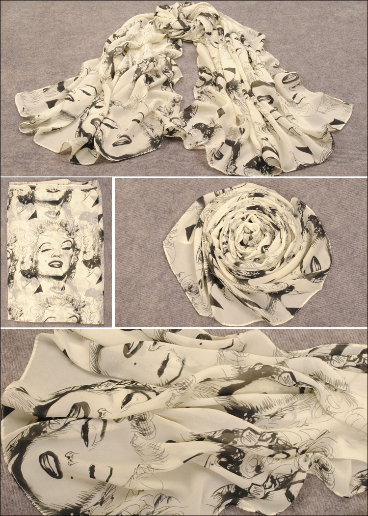 Wholesale bulk chiffon scarves
