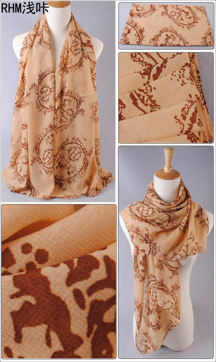 Chiffon neck scarves wholesale