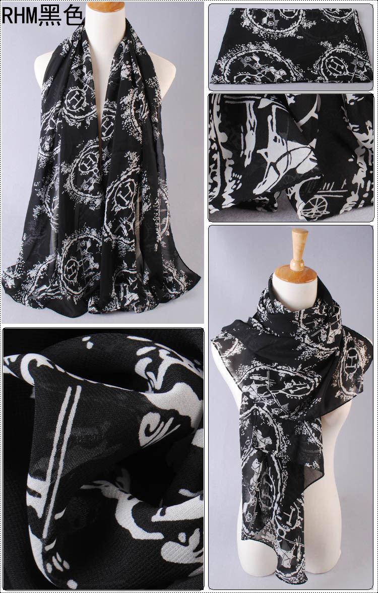 Chiffon neck scarves wholesale