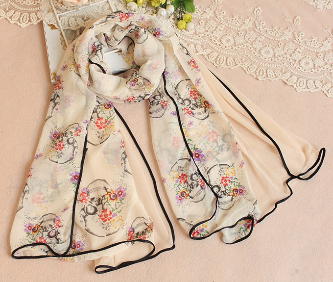 skull scarf for sale