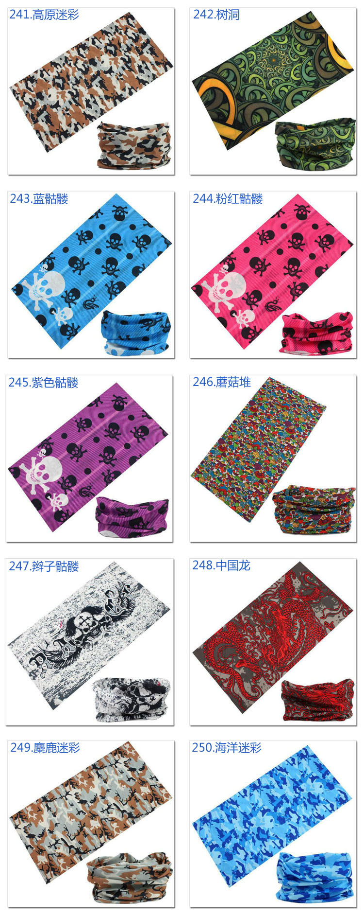 Head scarves for women 