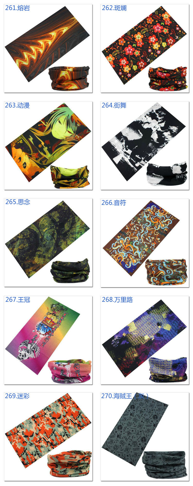 Head scarves for women 