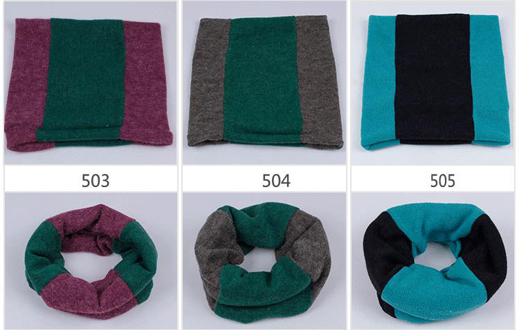 knitting wool neck scarves wholesale 