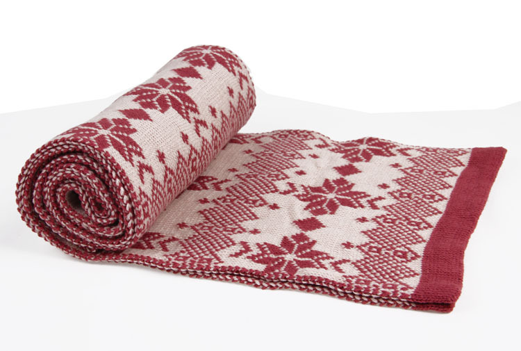 Wool cotton keep warm scarves