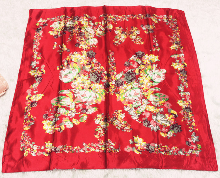 Wholesale square silk scarves