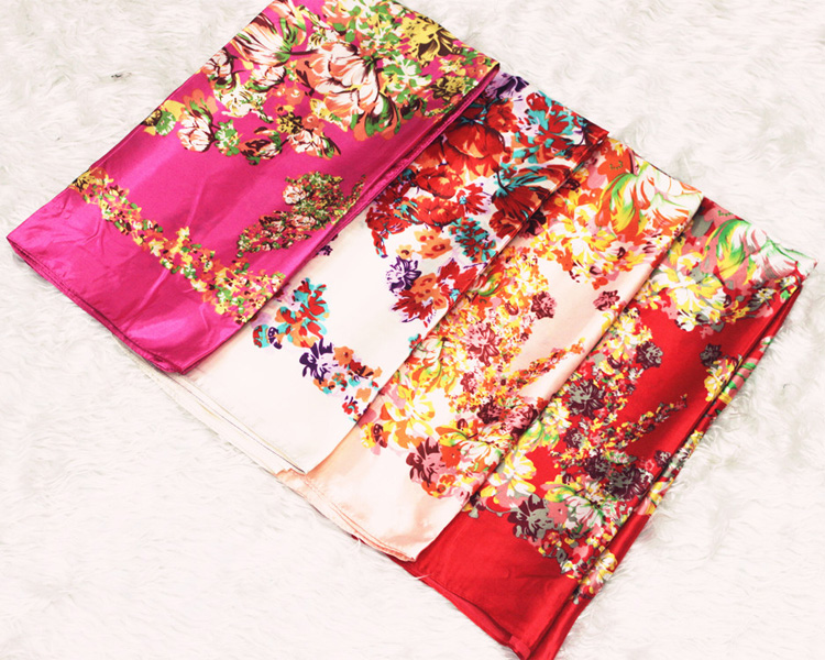 Wholesale square silk scarves