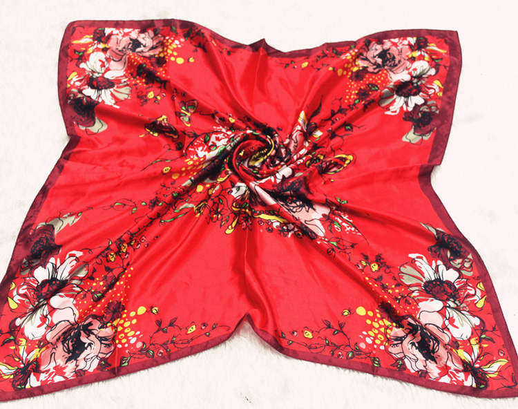 India silk square scarves wholesale