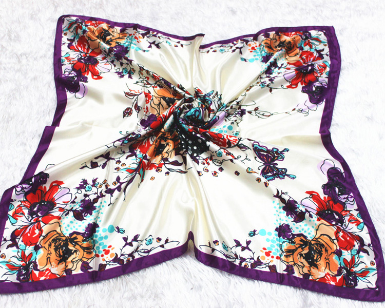 India silk square scarves wholesale