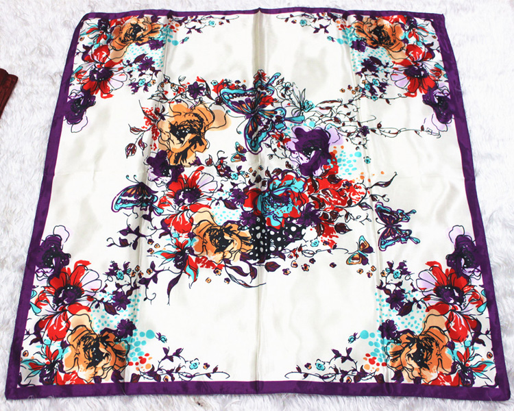 India silk square scarves wholesale