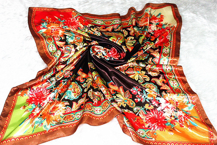 Silk fabric scarf wholesale