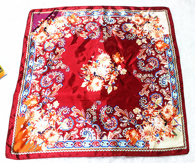 Silk fabric scarf wholesale