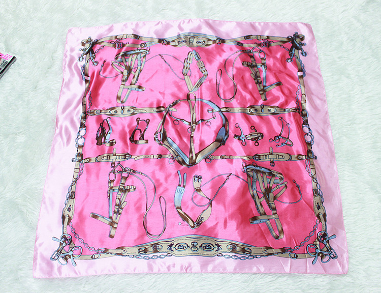 Women silk scarf tying wholesale