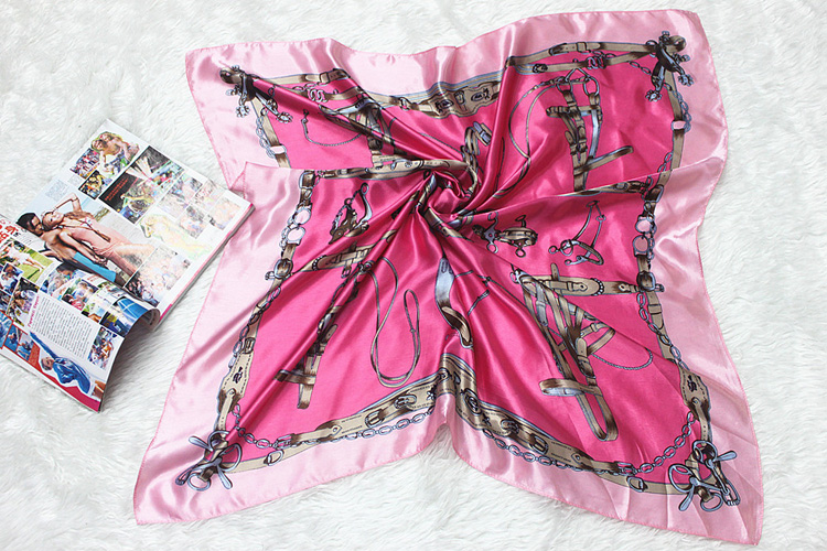 Women silk scarf tying wholesale