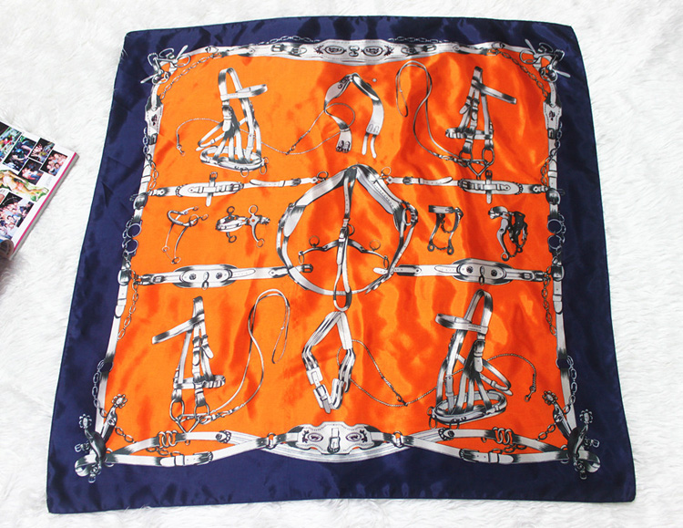 Women silk scarf tying wholesale