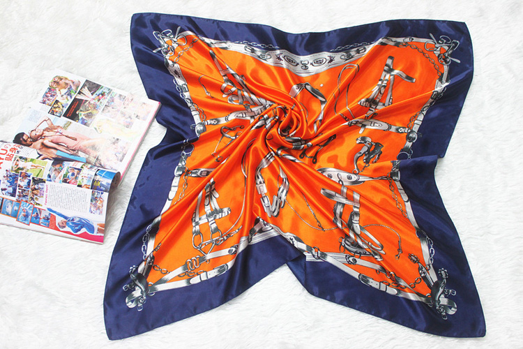 Women silk scarf tying wholesale