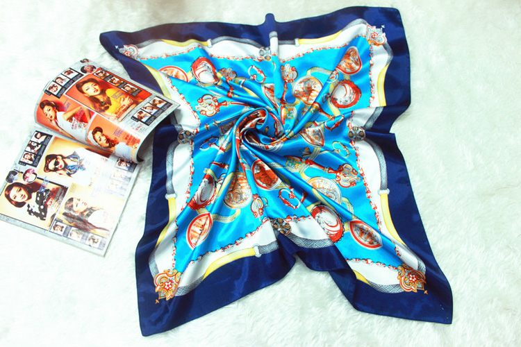 Floral silk scarf wholesale