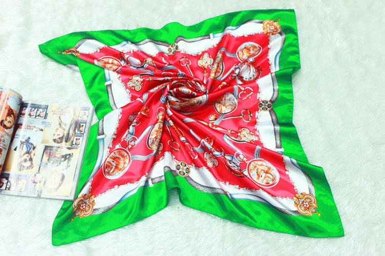 Floral silk scarf wholesale