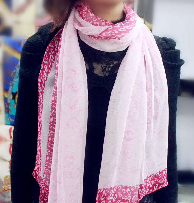 Ivory silk scarf wholesale