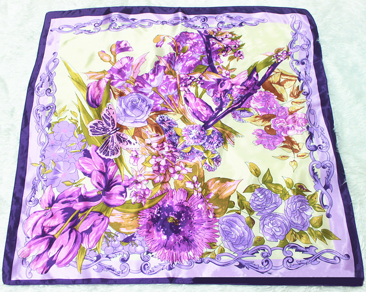 Women silk painted scarves wholesale