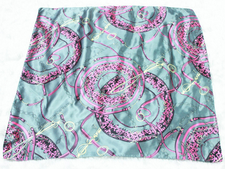 Silver silk scarf wholesale